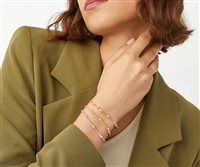 Bracelet Marco Bicego Woman Marrakech in Yellow Gold Diamante 0.15 Ct SG337-B - SG337-B